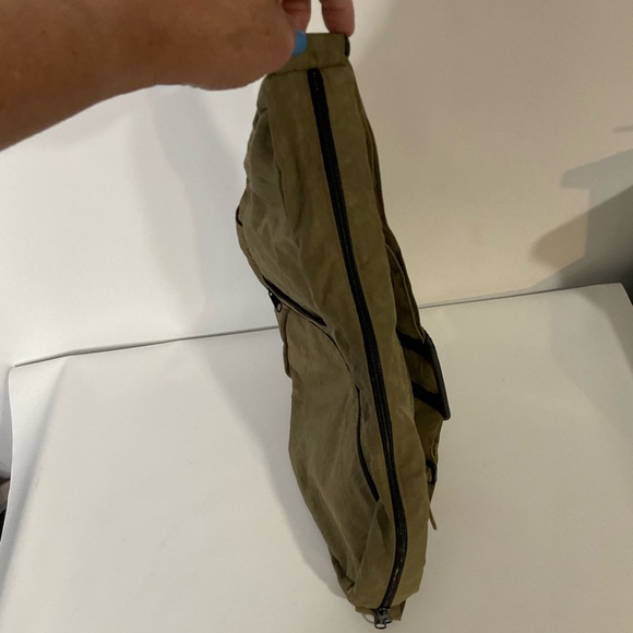 AmeriBag Healthy Bag Olive Green Nylon Sling Backpack; Adjustable Strap Pockets main image 4